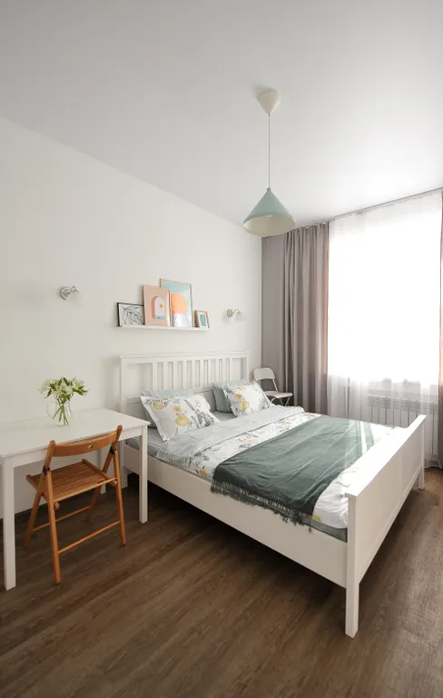 Апартамент с двухспальной кроватью в центре