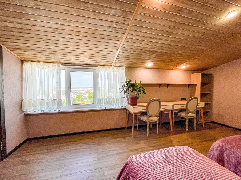 Мансарда с террасой в парке на Театральной площади