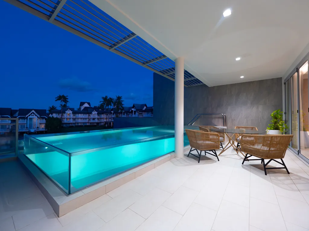 Квартира Прекрасные апартаменты с бассейном в Angsana — Пхукет