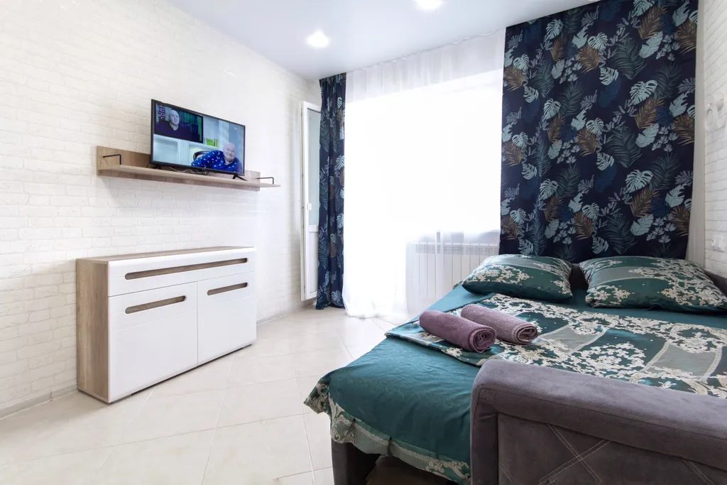 Светлая, уютная студия