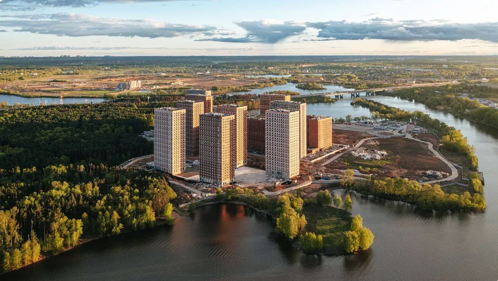Квартира Трехкомнатная квартира у реки — Москва
