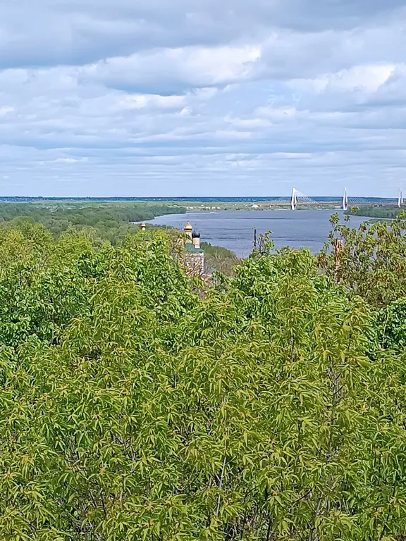 Уютная квартира с видом на Оку в самом сердце древнего города