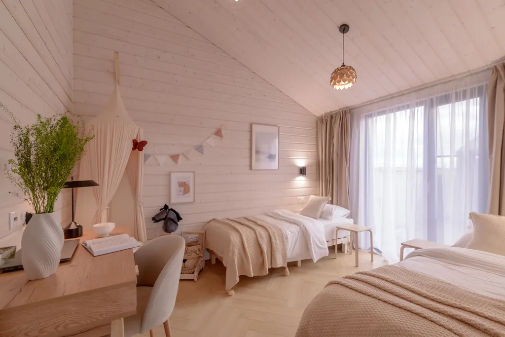 Шикарный дом с панорамной сауной и джакузи на террасе