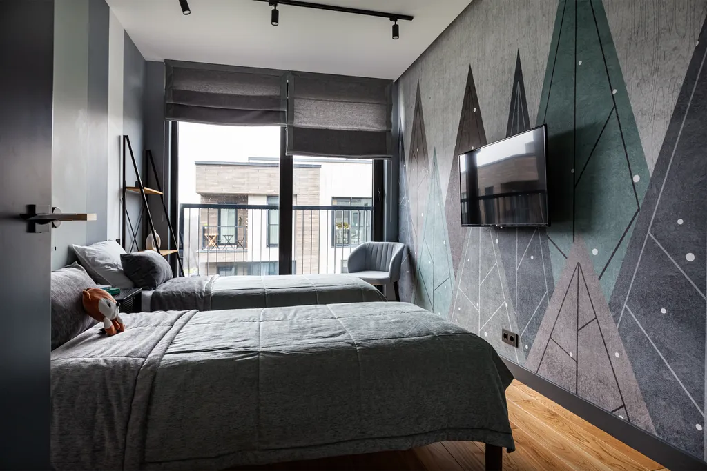 Апартамент с видом на альпийскую деревню