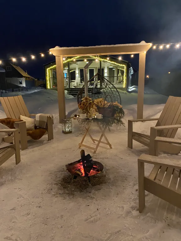 Стильный Дом с фурако Rancho