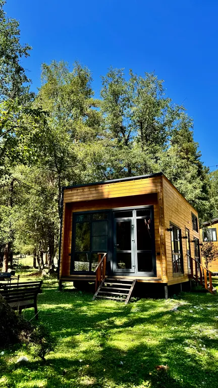 Коттедж Коттедж Шале в хвойном лесу — Архыз