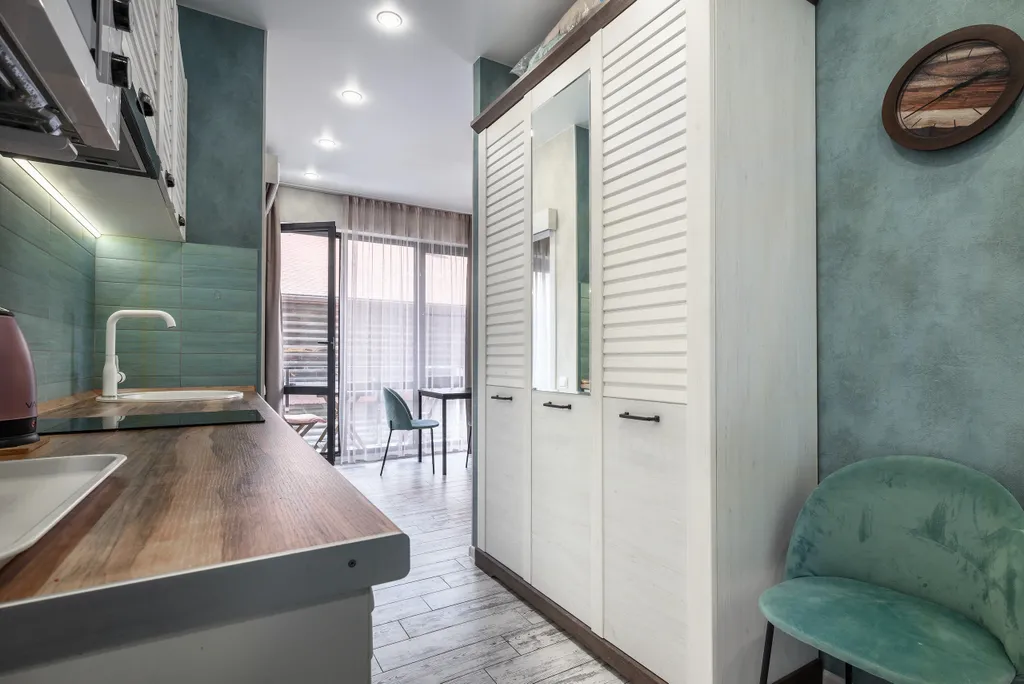 Апартамент в курортном городке в ЖК с бассейном