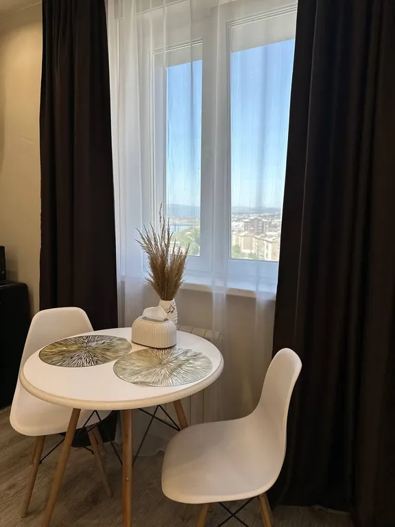 Уютная студия с прекрасным видом на центр города Улан-Удэ