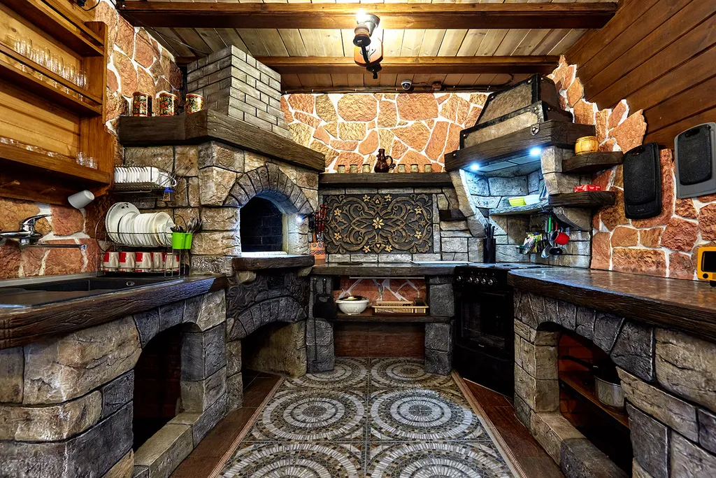 Коттедж Семейный улучшенный комфорт рядом с кухней барбекю — Горячий Ключ