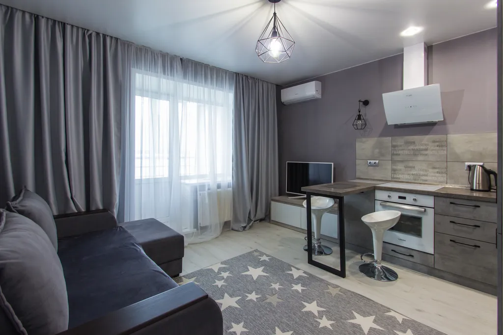 Квартира Квартира Бизнес класса, Кондиционер, Большой балкон — Барнаул