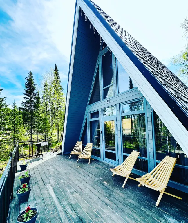 Дом A-frame, 6-местный