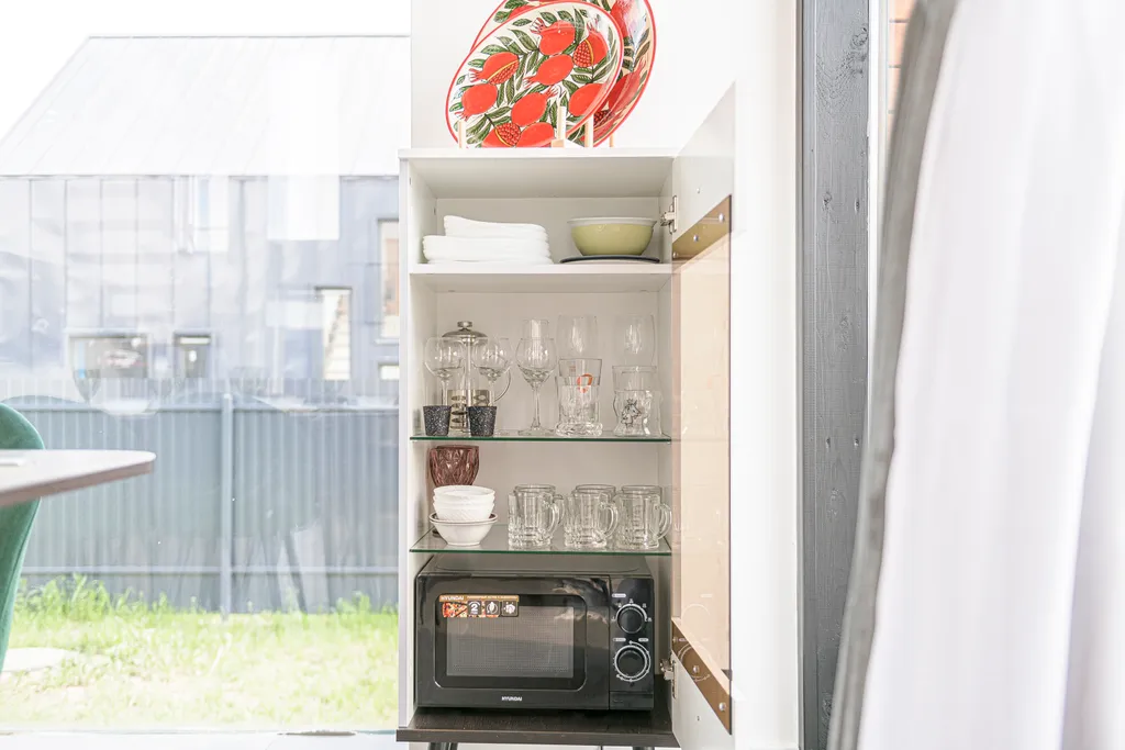 Современный барн с панорамными видами вблизи Сорачан