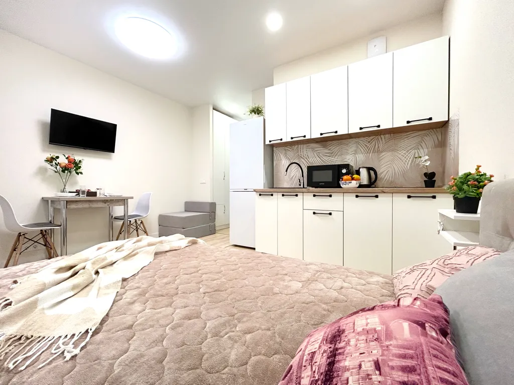 Современная студия в ЖК Ulla в финском стиле