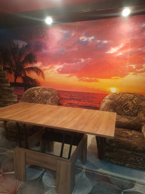 Уютная квартира в Хибинах, рядом с парком и склоном BigWood ski resort