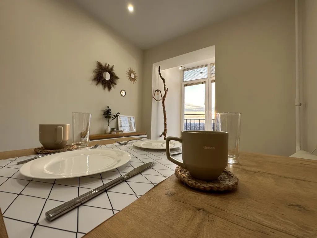 Уютная квартира с шикарным видом