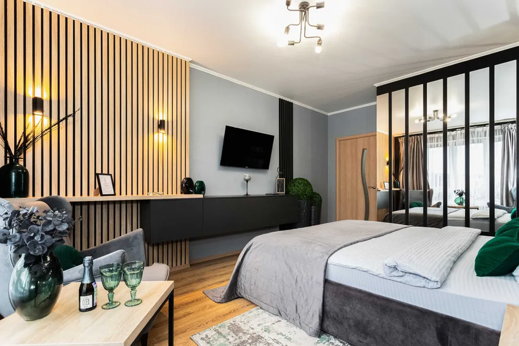 Квартира Апартаменты класс комфорт с видом на реку в центре Рыбной деревни — Калининград