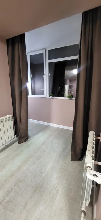 Уютная студия на  16 этаже с прекрасным видом на город