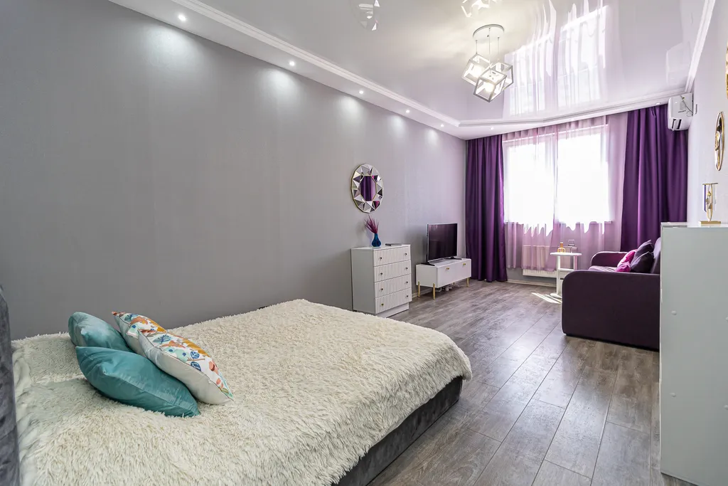 Квартира Квартира Фиолетовая квартирка — Краснодар