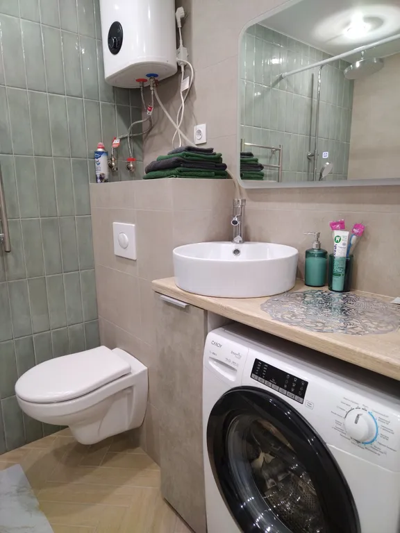 Уютная студия в новом доме с современным ремонтом