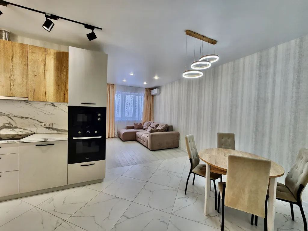 Квартира в новом районе с видом на город