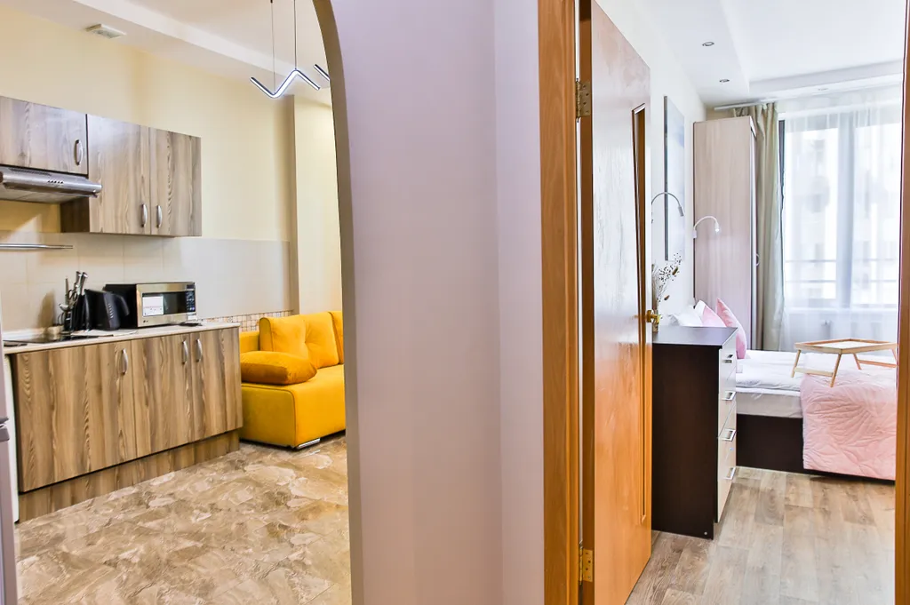 Квартира Квартира SoulRus Апартамент Simple для 5-ти человек — Москва