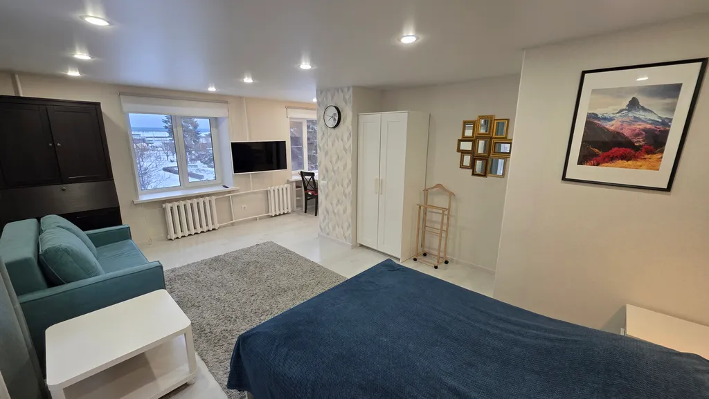 Квартира с видом из окна на Залив, Волгу, Красную площадь