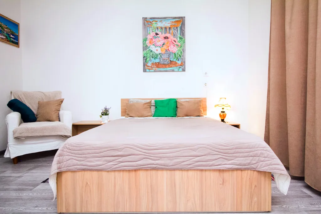 Современная студия с видом на Набережную рядом с Археопарком