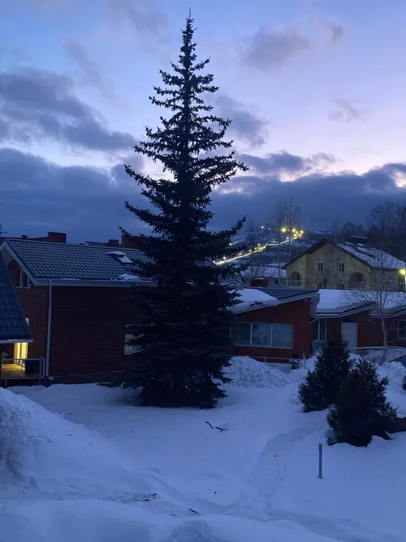 Дом в два этажа с двумя спальнями и гостиной, летний бассейн, баня