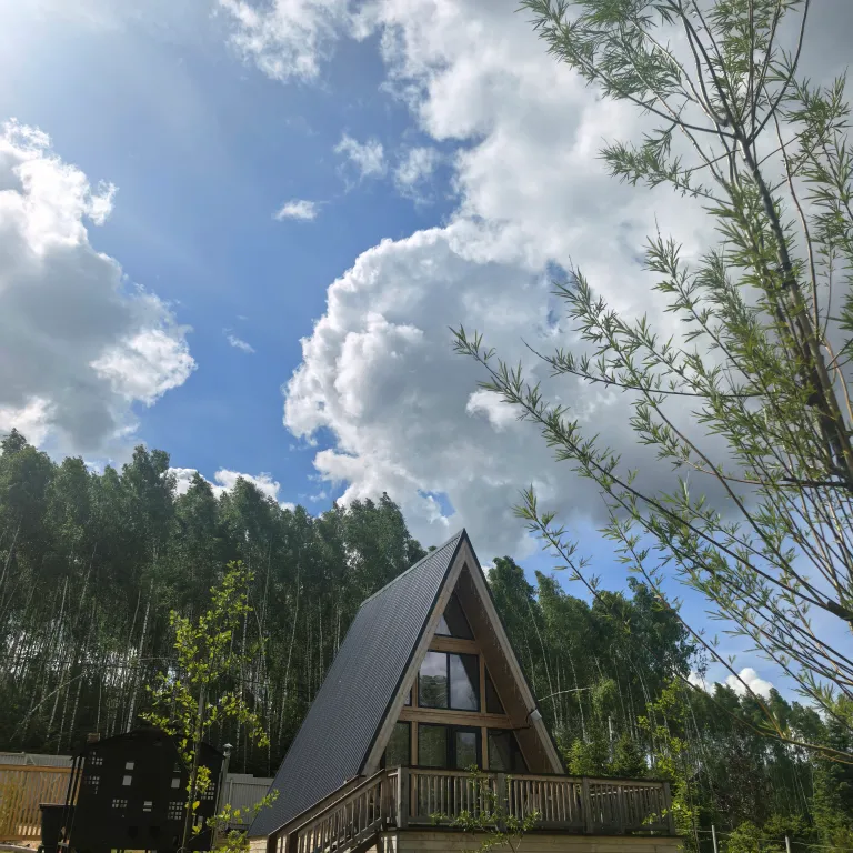 Дом 42m2 — чан, кухня, Wi-Fi