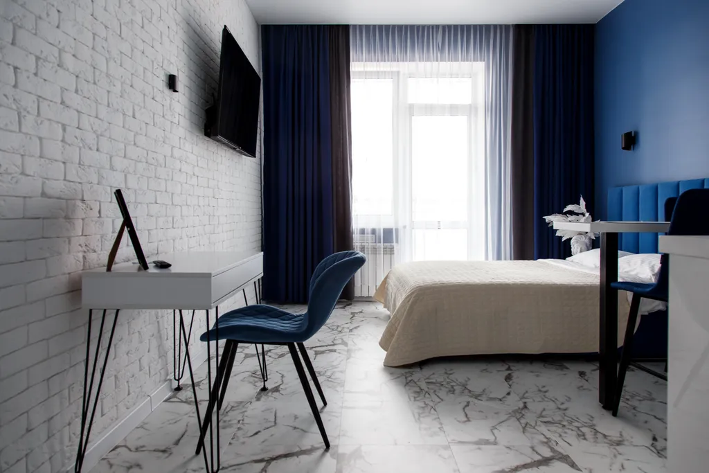 Апартаменты "Хрустальный лёд" с красивым видом на Ангару