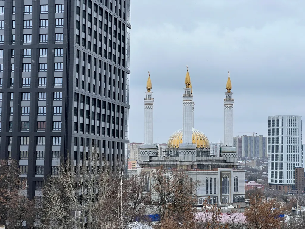 Квартира Современная квартира в центре города, с видом на мечеть альрахим — Уфа