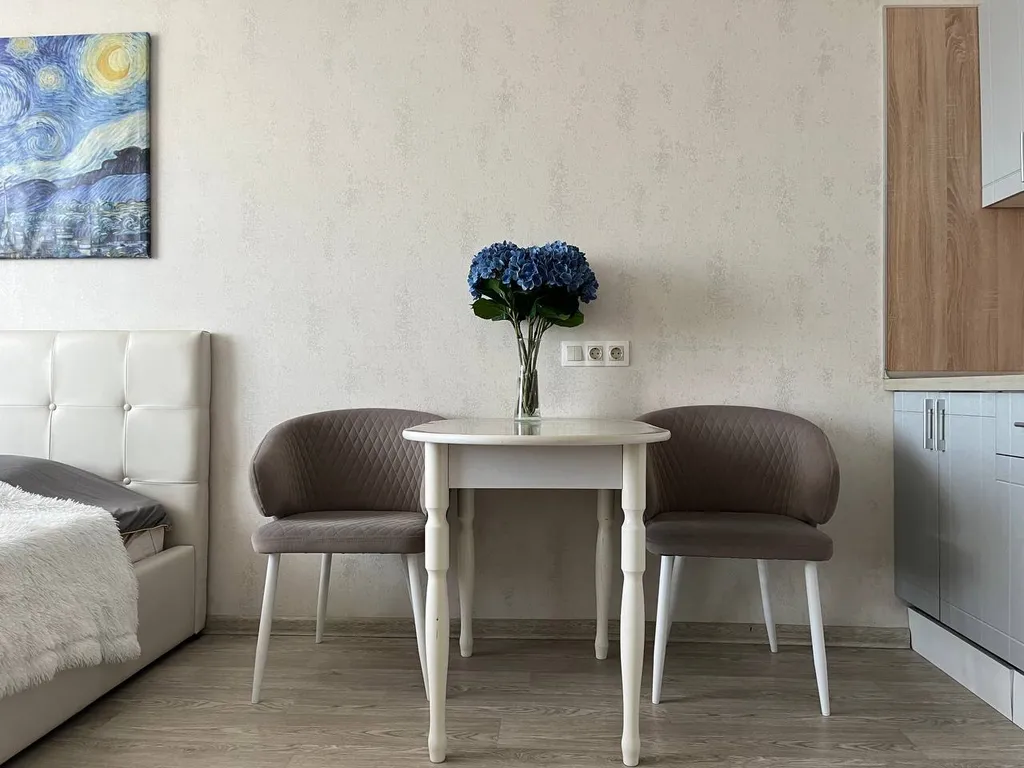 Светлая арт-студия на мансарде