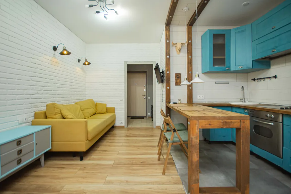 Просторная квартира-студия