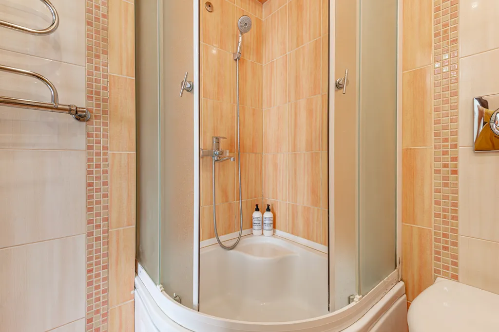 Просторная на заливе с панорамными окнами, кондиционер, 2 TV