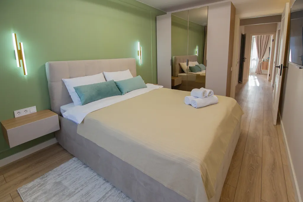 Стильная квартира с видом на горы