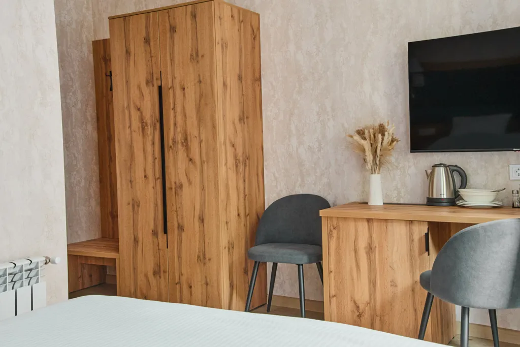 Двухместный апартамент стандарт с мини-кухней и балконом