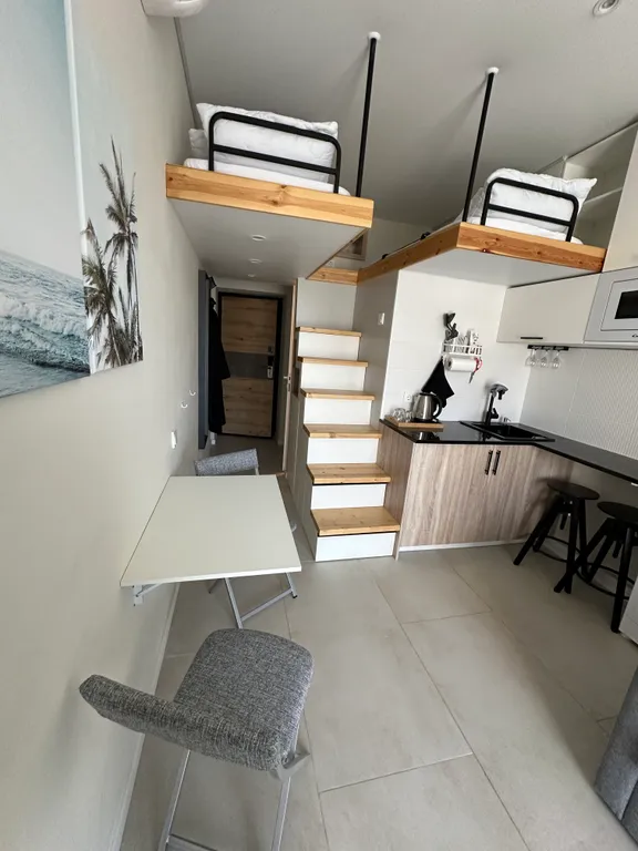 Квартира Квартира 4-местный номер в апарт-отеле — Анапа