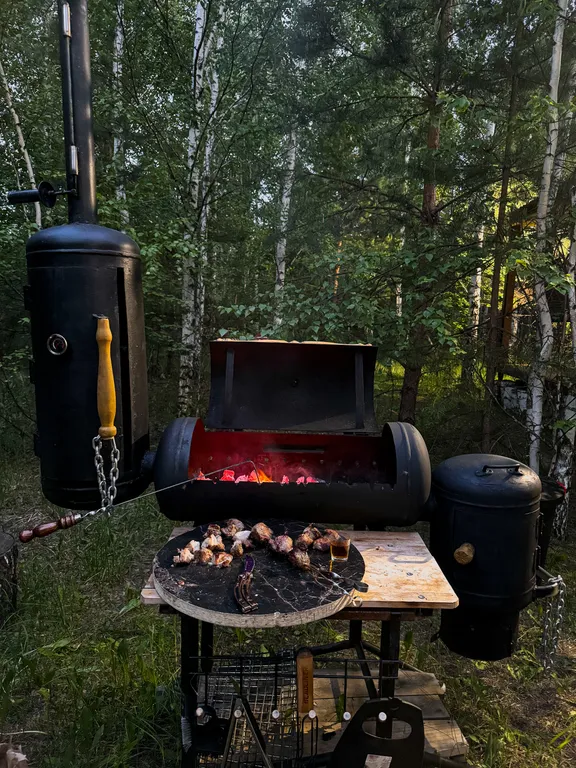 Лесной дом Микки с личной баней и чаном