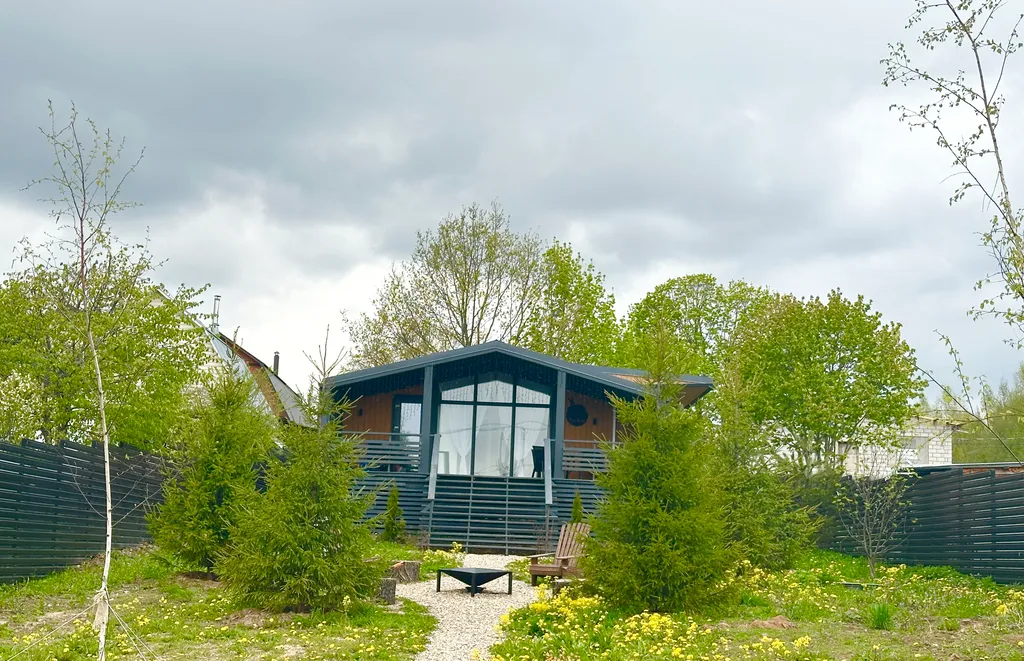 Дом Эльк - уютный коттедж с сауной на отдельном участке