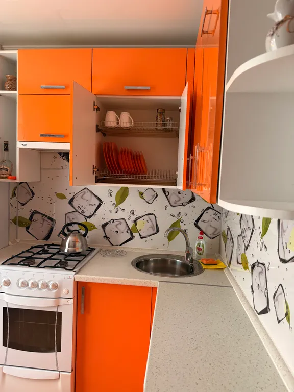 Уютная квартира в удобном районе города. До 4-х человек