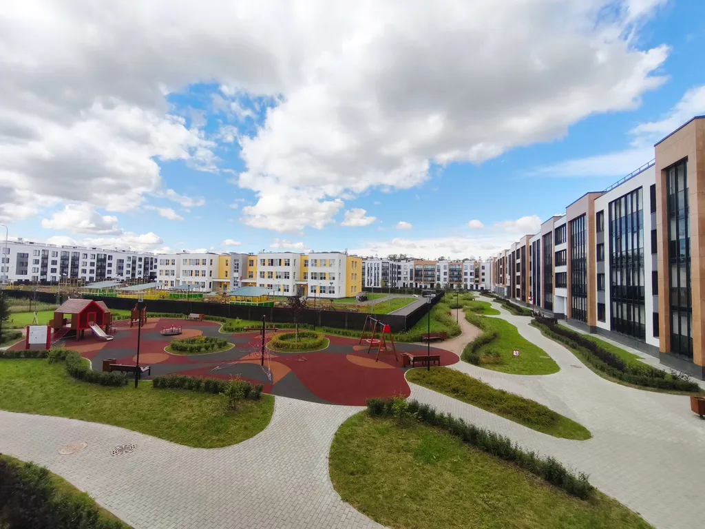 Квартира Квартира Новый дом, уютная евродвушка в тихом дворе — Шушары