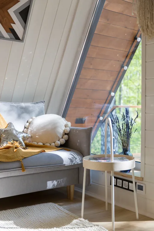 Глэмпинг Krona camp (Дома A-frame в лесу) 40 км от Уфы