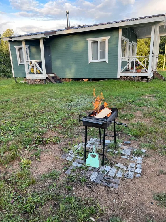 Коттедж Лесной на базе отдыха Заячий хутор на Валдай