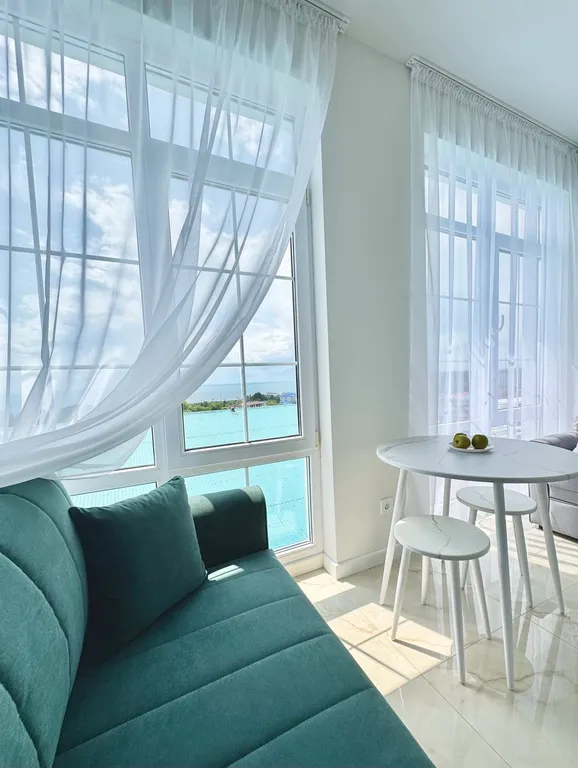 Квартира Квартира Новая студия с панорамным видом на море — Адлер