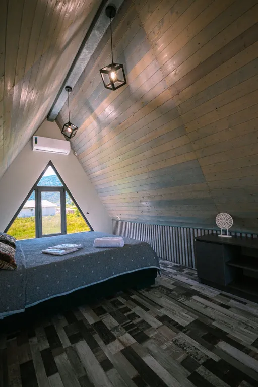 2-комнатный дом маус с чаном и баней на дровах в горах Адыгеи