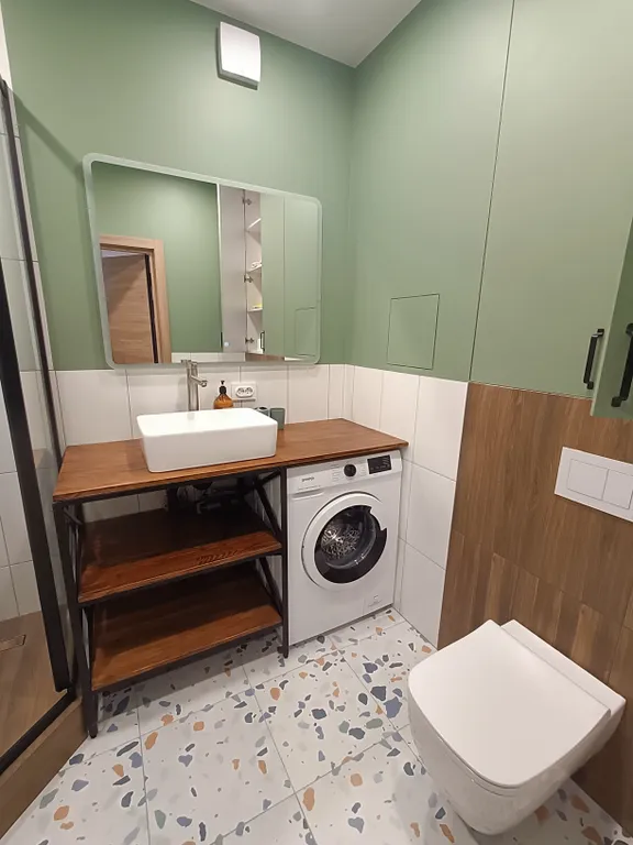 Видовая квартира рядом горнолыжным комплексом, закрытая парковка