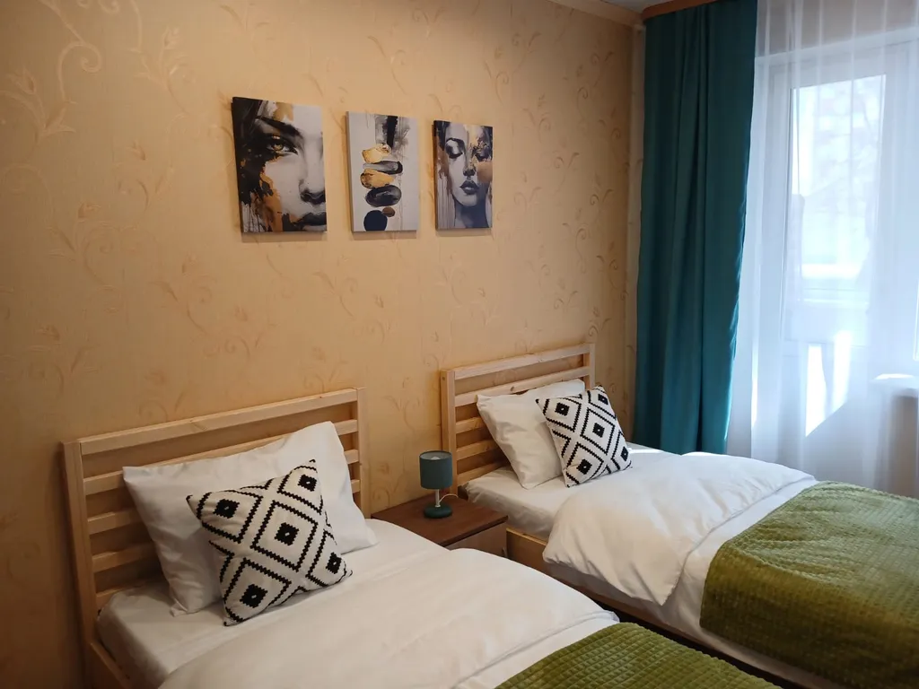 Стильная двухкомнатная квартира в центре города