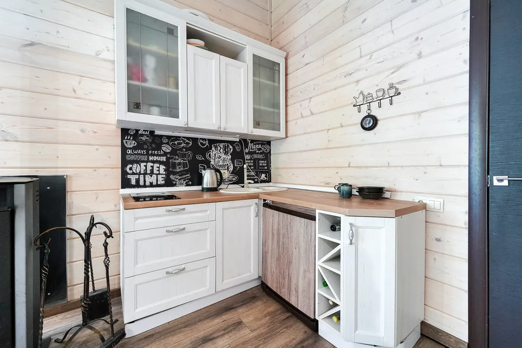 Дом 56m2 — чан, кухня, Wi-Fi