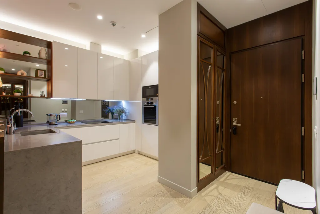 62 этаж, вид на Башни, Лужники, Парк победы