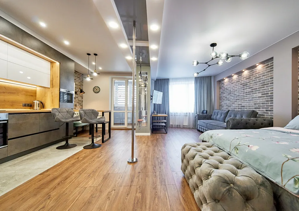 Люкс студия с огромной джакузи